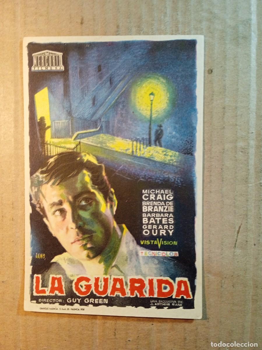  Foglietti di film di film antichi di cinema: FOLLETO DE MANO SIN PUBLICIDAD LA GUARIDA