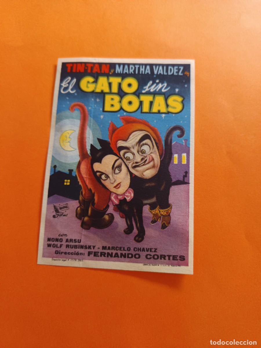 Cine: PROGRAMA DE CINE EL GATO SIN BOTAS TIN-TAN - Foto 1