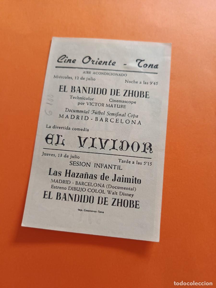 Cine: PROGRAMA DE CINE EL VIVIDOR TIN-TAN - Foto 2
