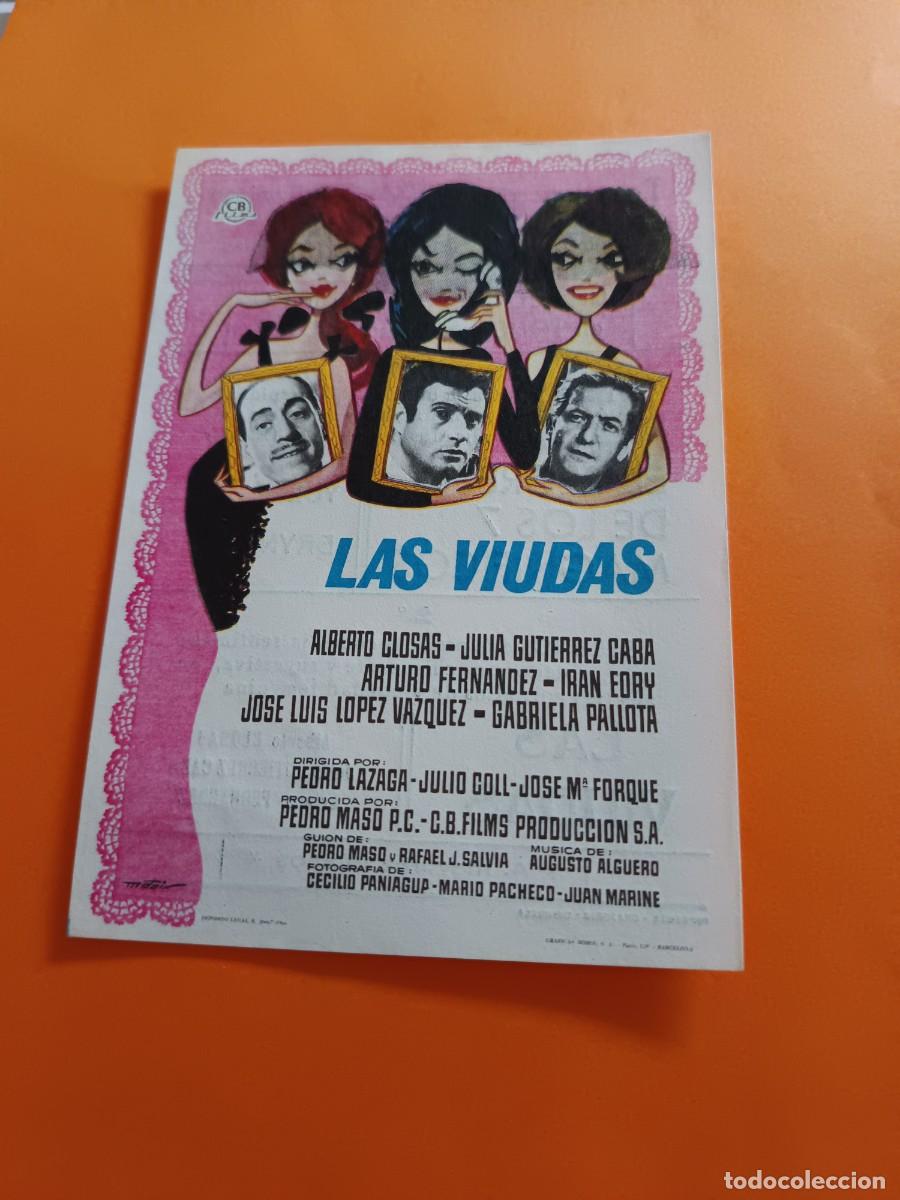 Cine: PROGRAMA DE CINE LAS VIUDAS ALBERTO CLOSAS - Foto 1