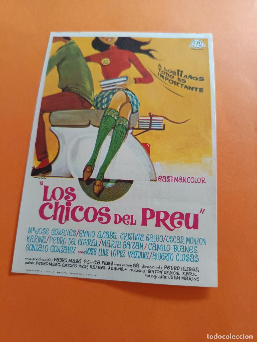 Cine: PROGRAMA DE CINE LOS CHICOS DEL PREU MARIA JOSE GOYANES - Foto 1