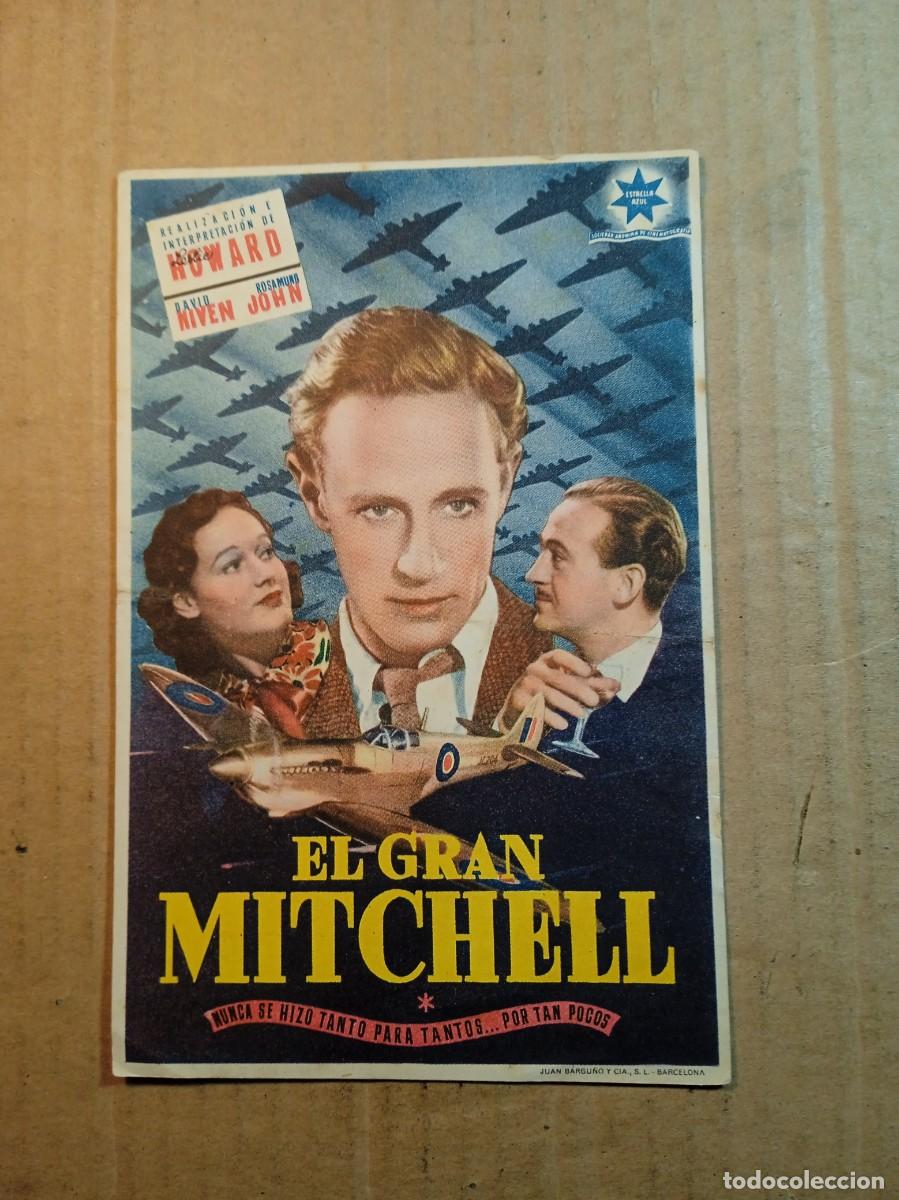 Cinema: FOLLETO DE MANO CON PUBLICIDAD EL GRAN MITCHELL