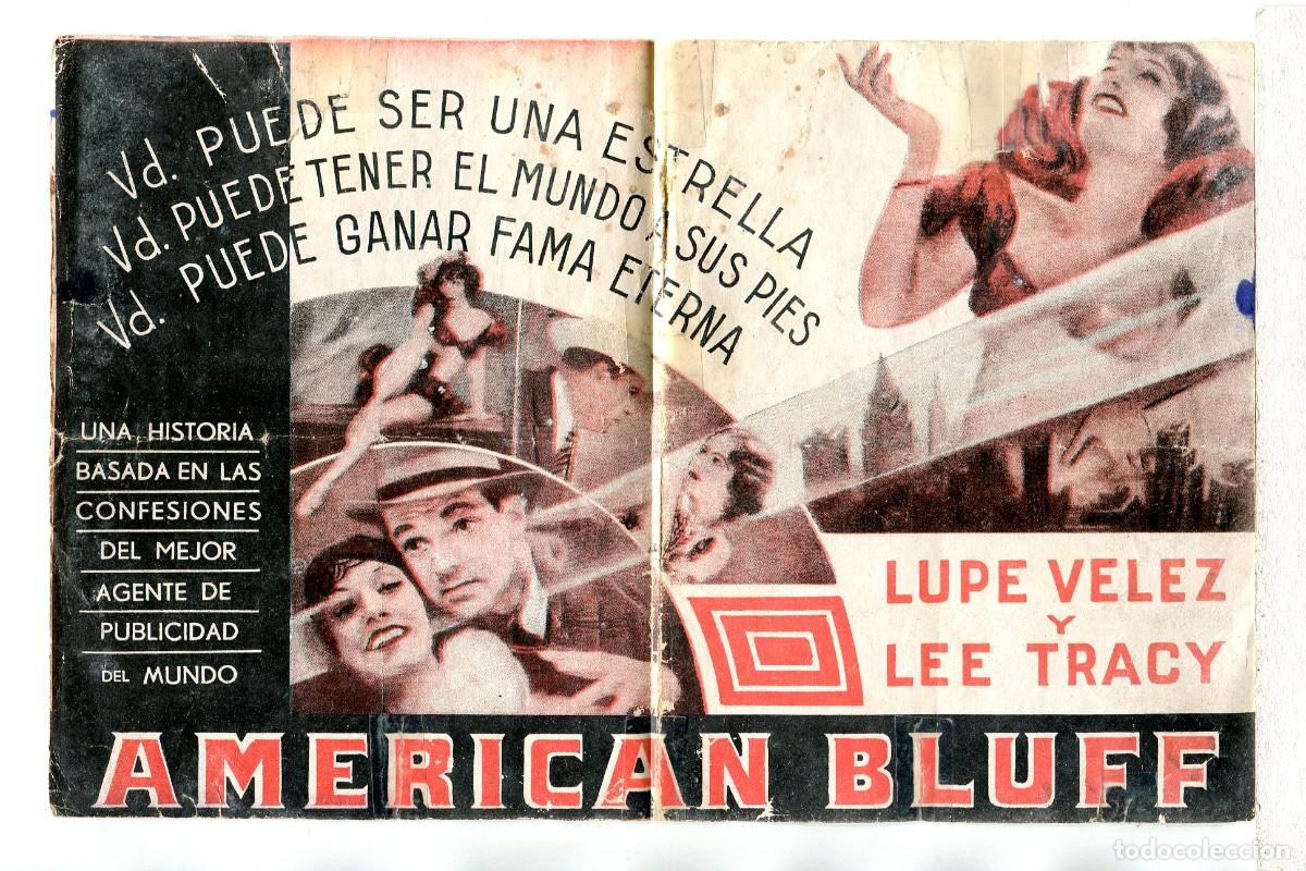 Cine: AMERICAN BLUFF, con Lupe Velez. - Foto 2