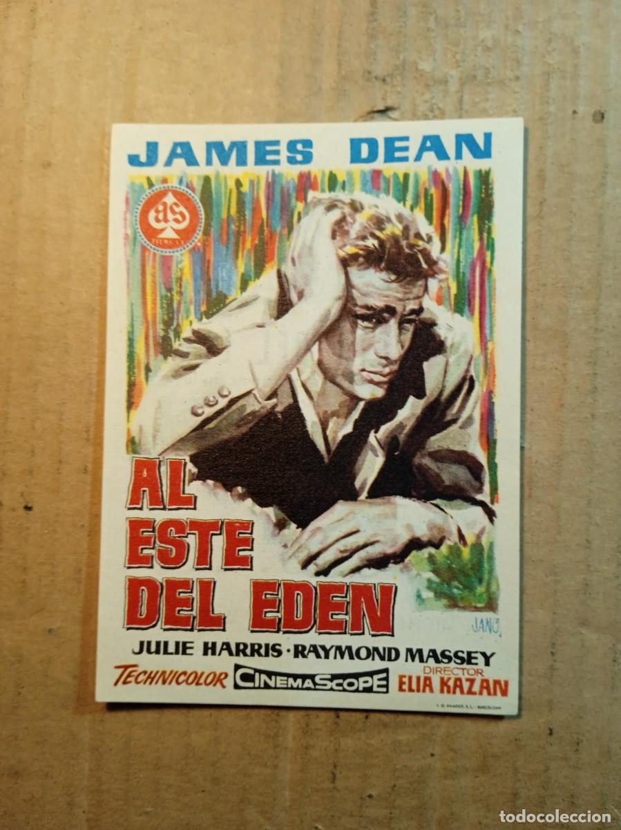 Cinema: FOLLETO DE MANO CON PUBLICIDAD AL ESTE DEL EDEN
