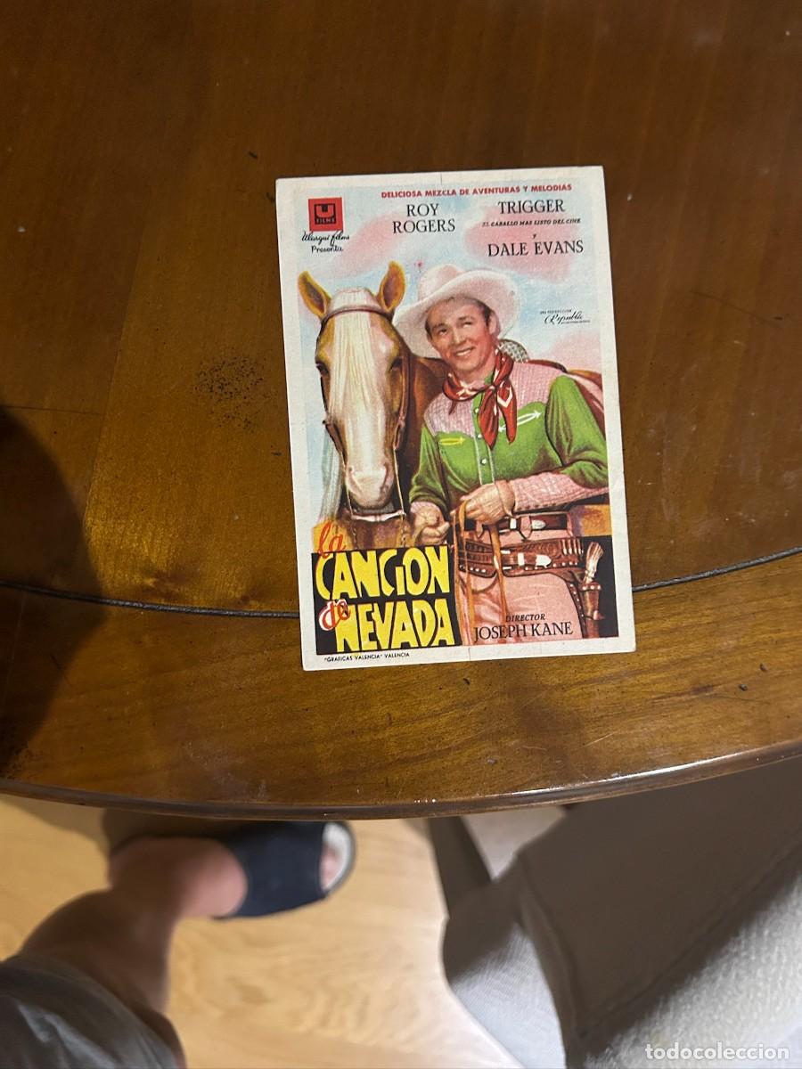 Cine: 1511 CANCION DE NEVADA SIN PUBLICIDAD BUEN ESTADO