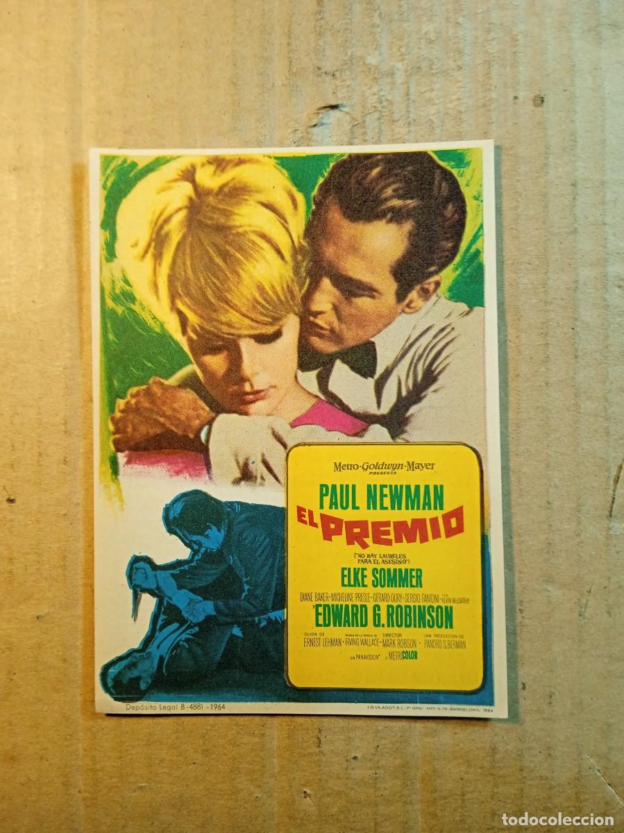  Flyers Publicitaires de films Anciens: FOLLETO DE MANO CON PUBLICIDAD EL PREMIO