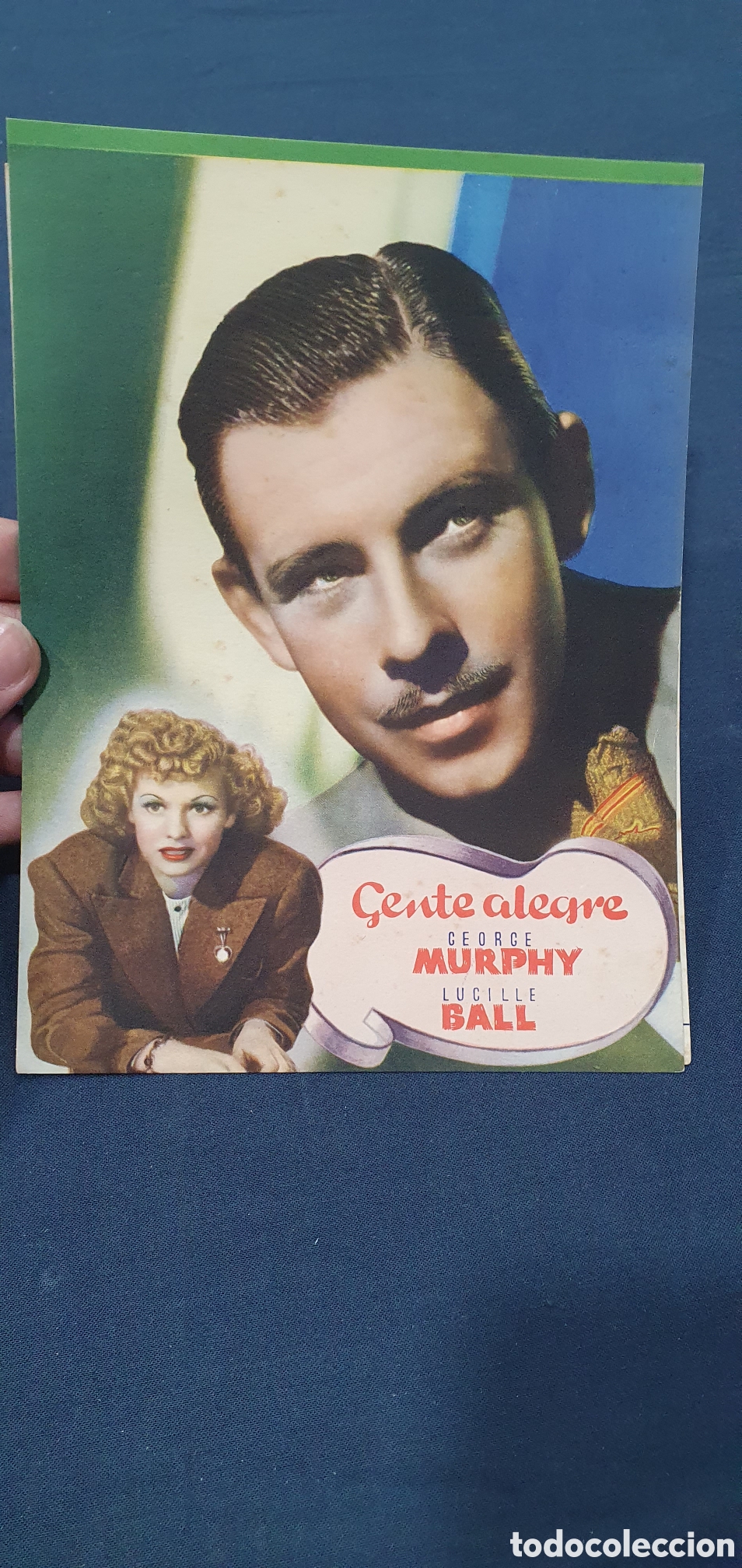 Cine: Programa de mano. Gente alegre. (L137) - Foto 1