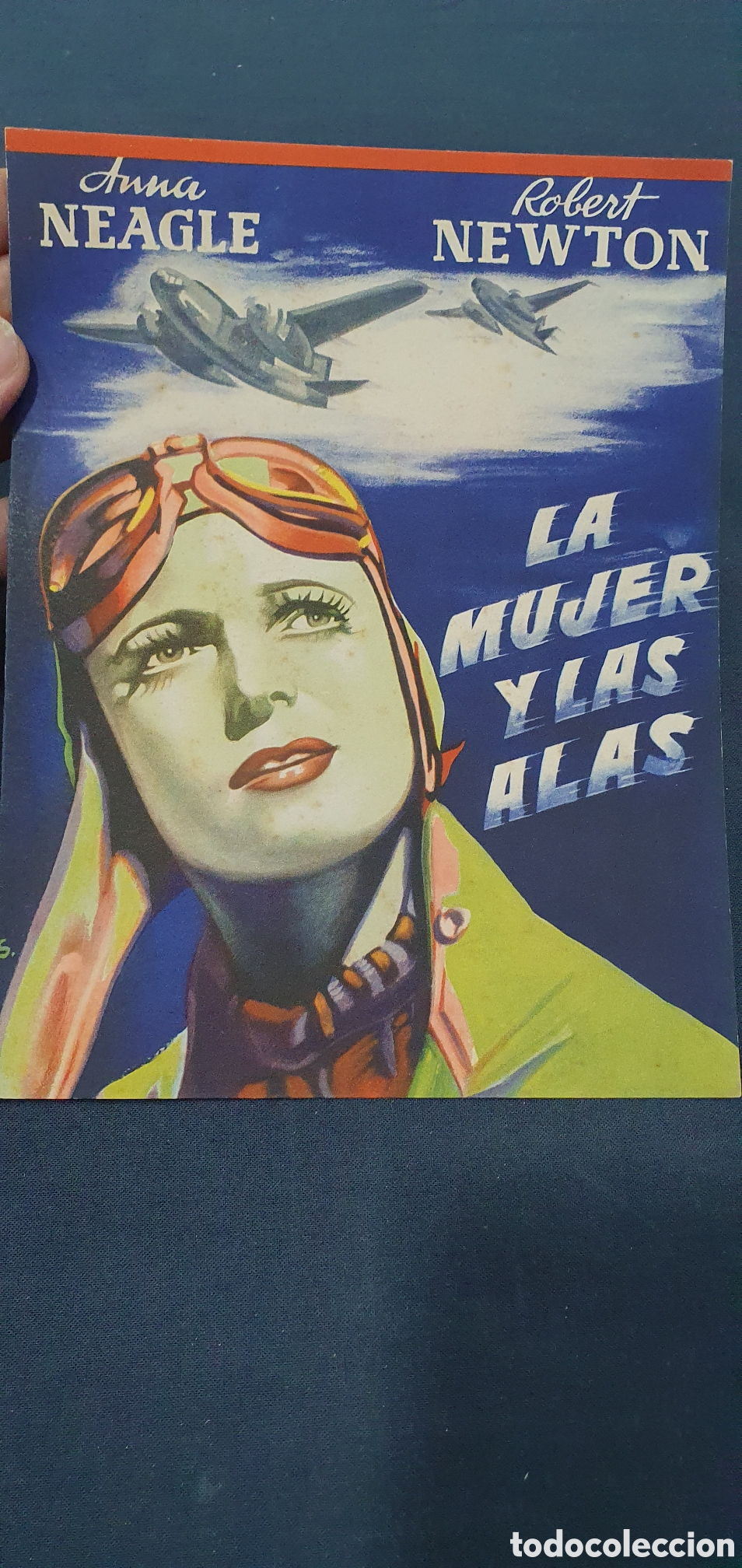 Cine: Programa de mano. La mujer y las alas. (L137) - Foto 1