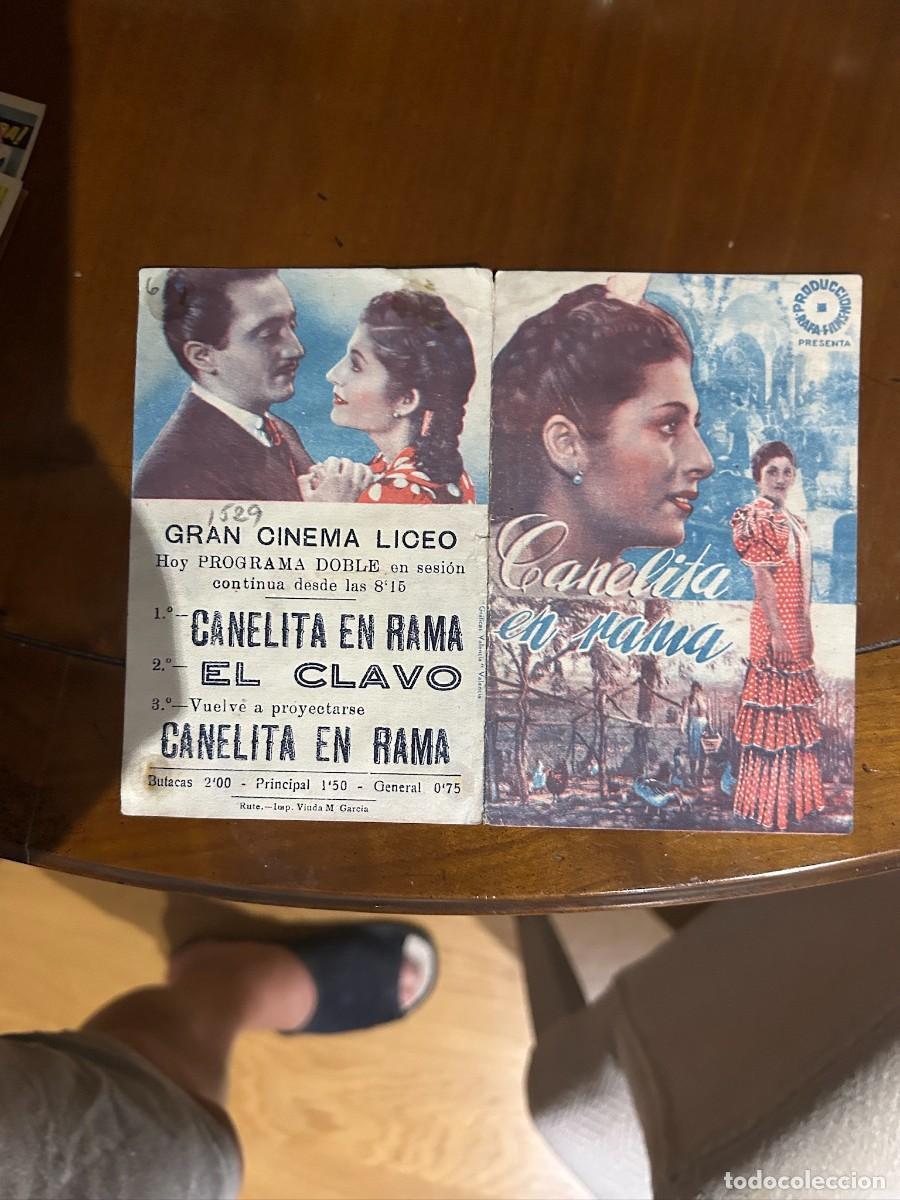 Cine: 1530 CANELITA EN RAMA DOBLE SIN PUBLICIDAD NUEVO