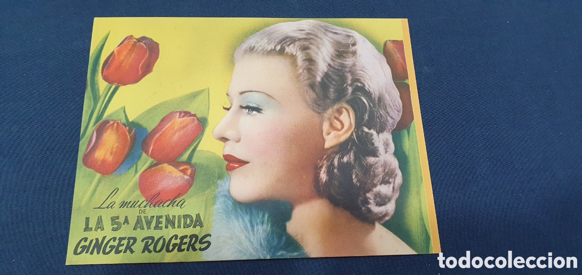 Kino: Programa de mano La muchacha de la 5&ordf; avenida. (L137)