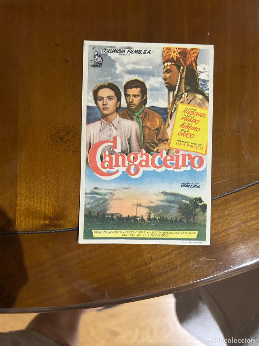 Cine: 1532 CANGACEIRO TEATRO BOSQUE VILANOVA I GELTRU CON PUBLICIDAD BUEN ESTADO