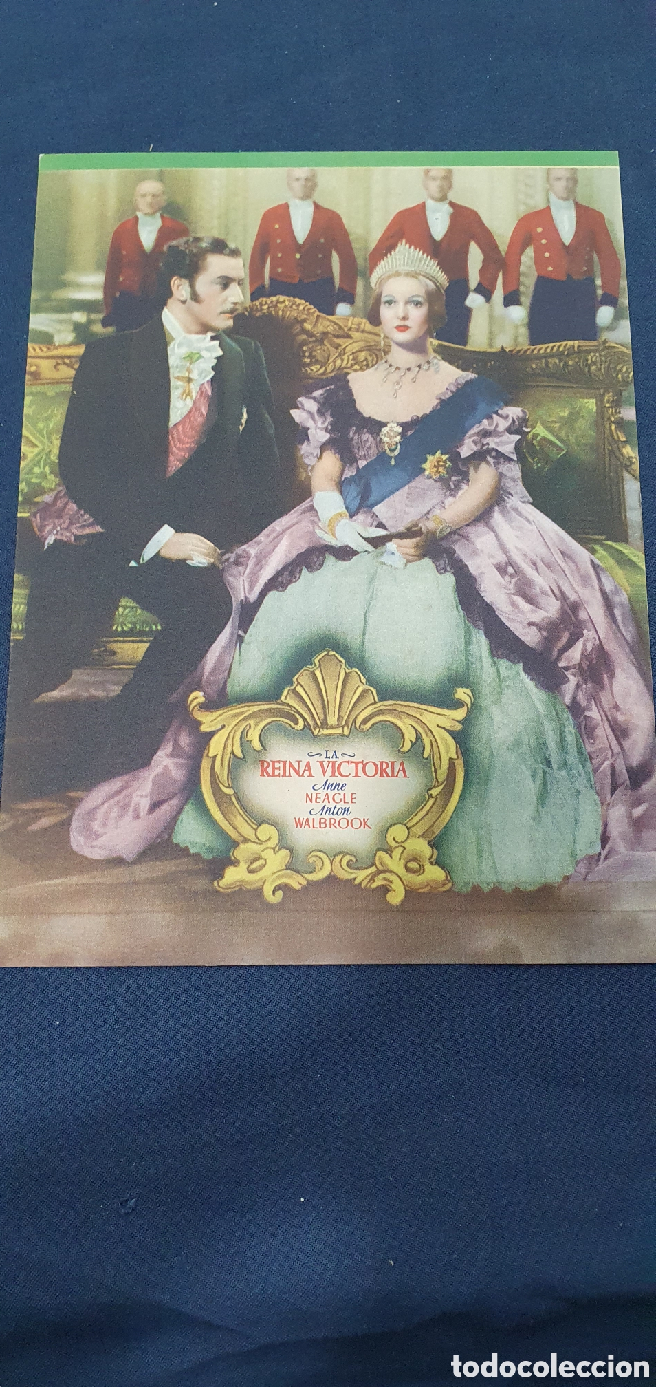 Foglietti di film di film antichi di cinema: Programa de mano. La reina Victoria. (L137)