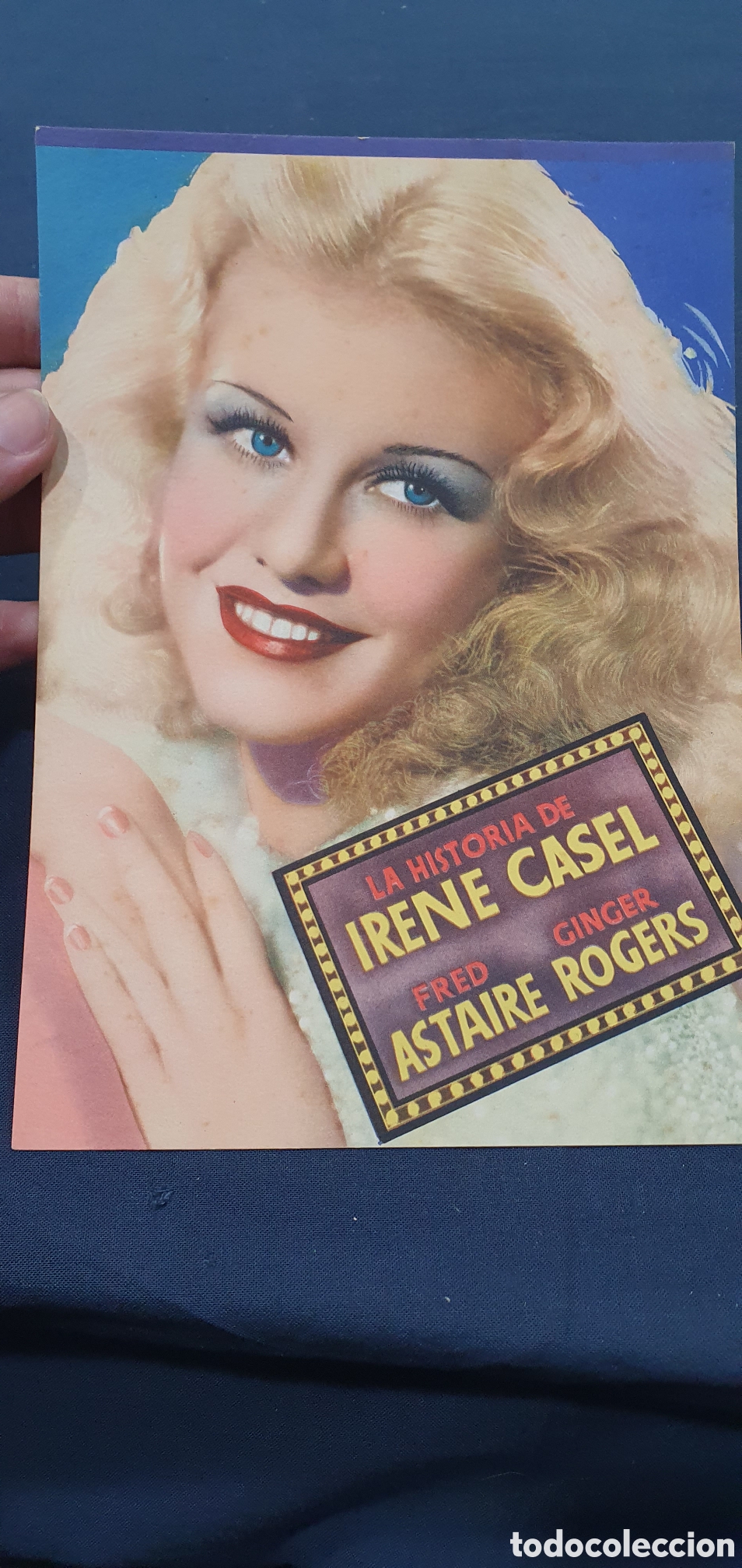 Cine: Programa de mano. La historia de Irene Casel. (L137)