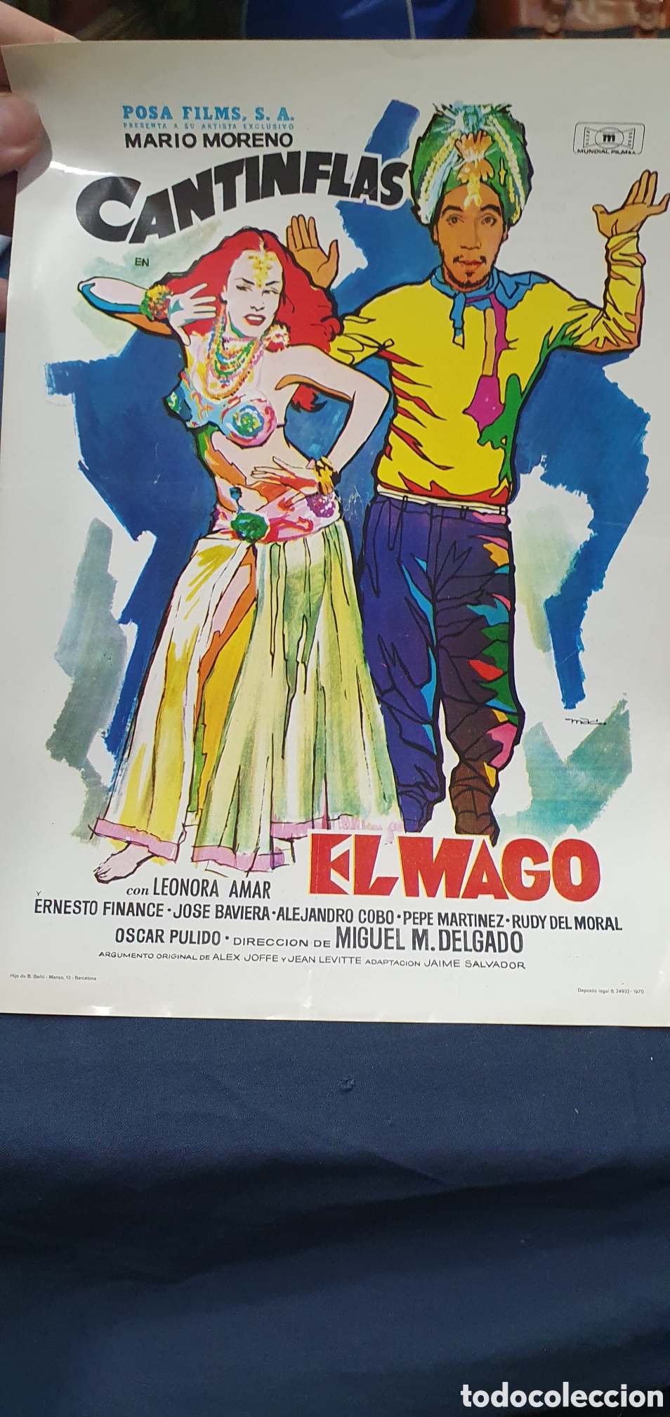Cine: Folleto Cantinflas. El mago. (L137)