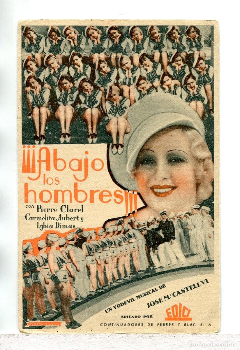 Cine: ABAJO LOS HOMBRES, con Pierre Clarel.