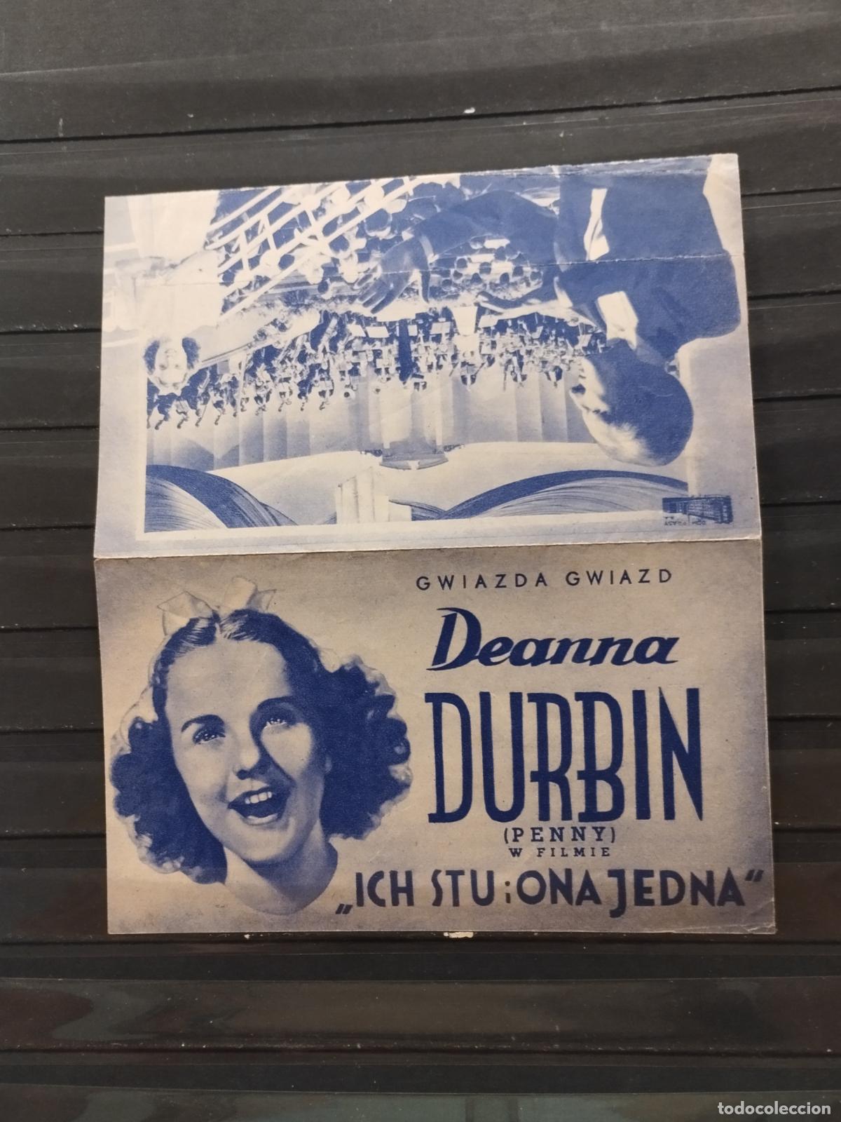 Kino: FAC PROGRAMA DE CINE POLACO &rdquo;ICH STU I ONA JEDNA&rdquo;. CON DEANNA DURBIN.