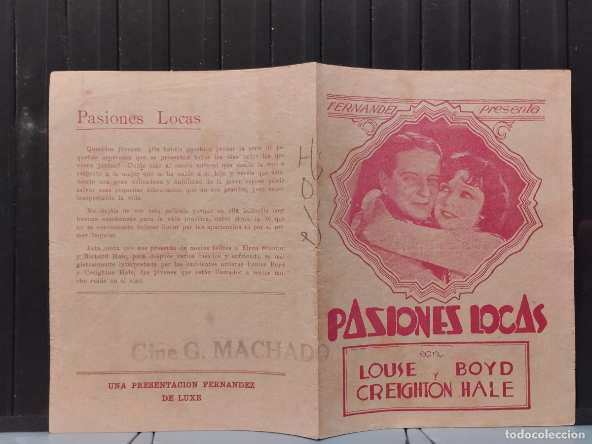 Kino: FAC PROGRAMA DE CINE CUBANO. PASIONES LOCAS. CON LOUSE CREIGHTON Y BOYD HALE