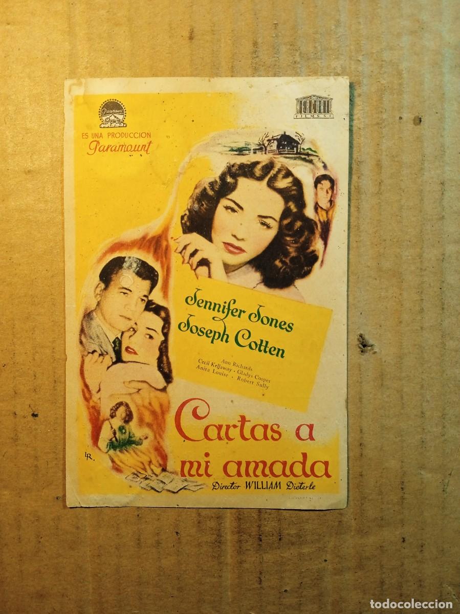  Flyers Publicitaires de films Anciens: FOLLETO DE MANO CON PUBLICIDAD CARTAS A MI AMADA