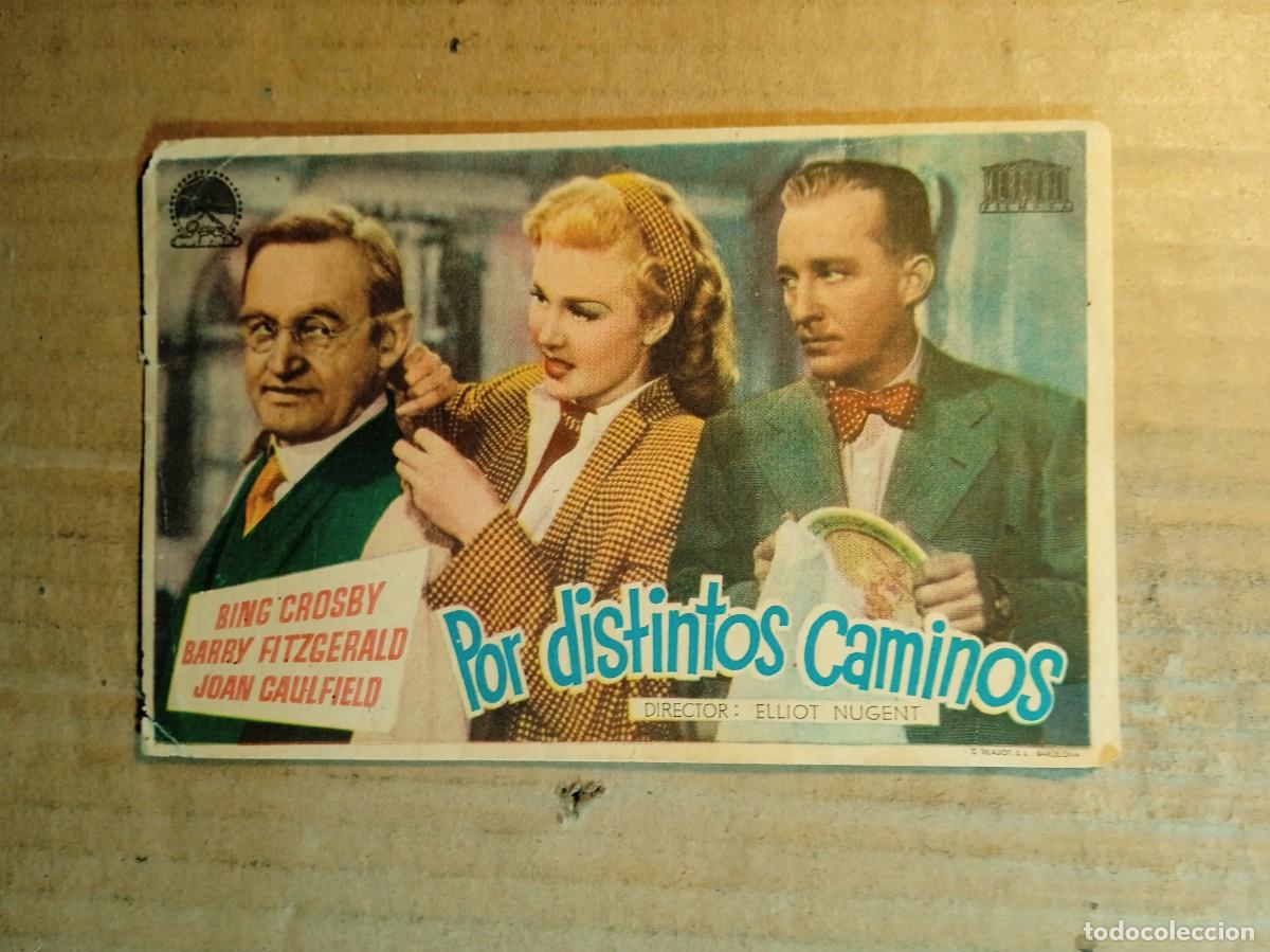 Kino: FOLLETO DE MANO CON PUBLICIDAD POR DISTINTOS CAMINOS