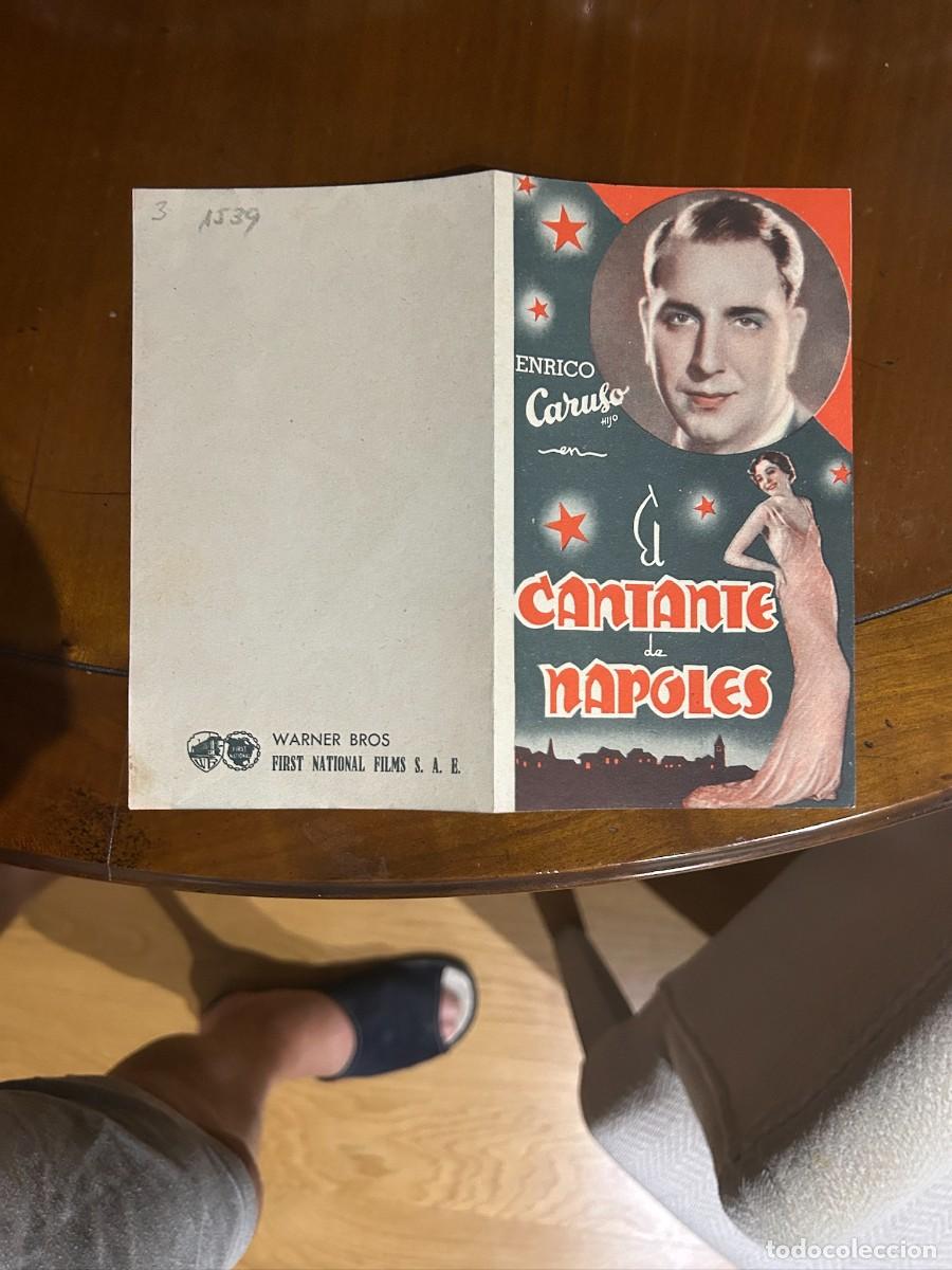 Cine: 1539 el cantante de napoles enrico caruso nuevo sin publicidad