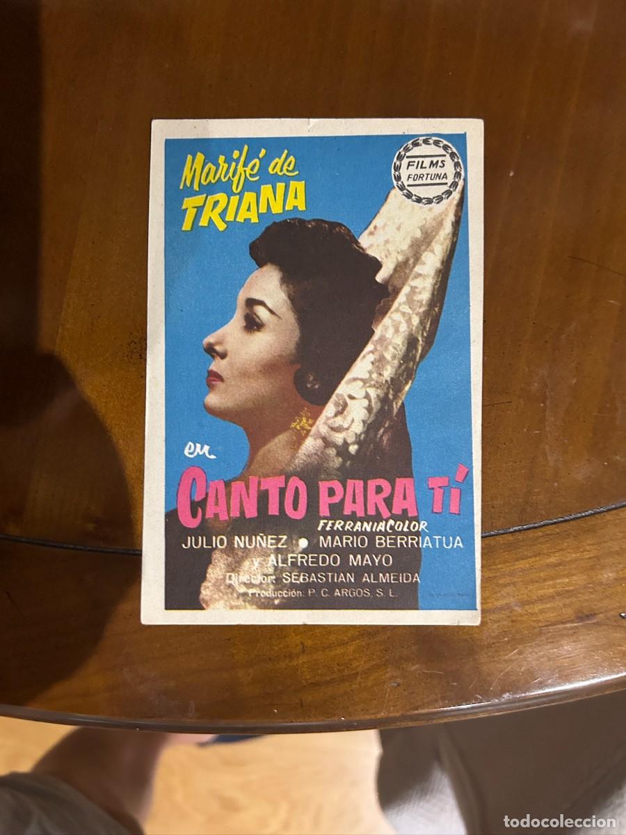 Cine: 1544 canto para ti marife de triana sin publicidad buen estado