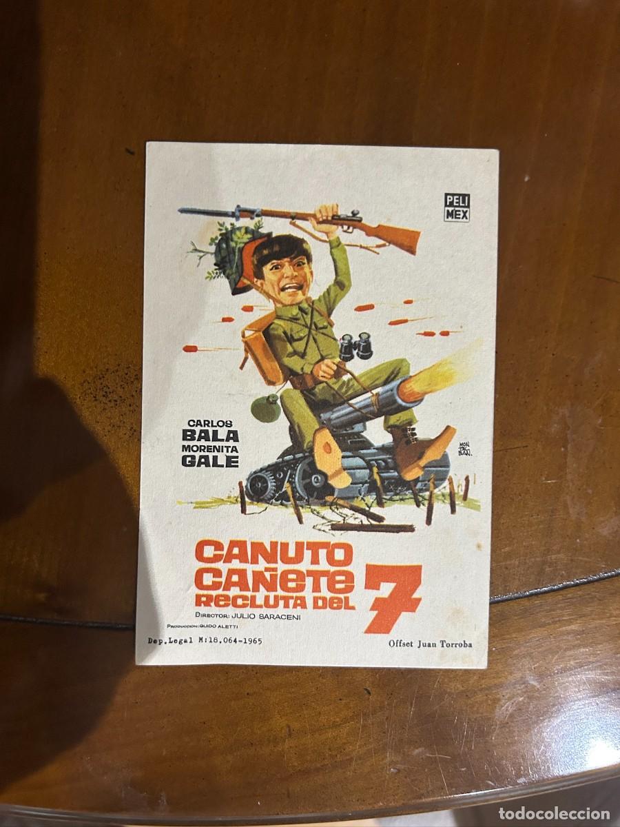 Cine: 1545 canuto ca&ntilde;ete recluta del 7 sin publicidad muy buen estado