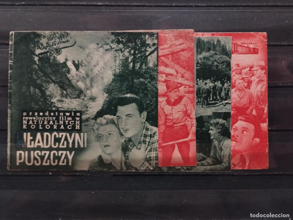 Foglietti di film di film antichi di cinema: FAC PROGRAMA DE CINE POLACO. &rdquo;WLADCZYNI PUSZCZY&rdquo;. TIPO LIBRITO