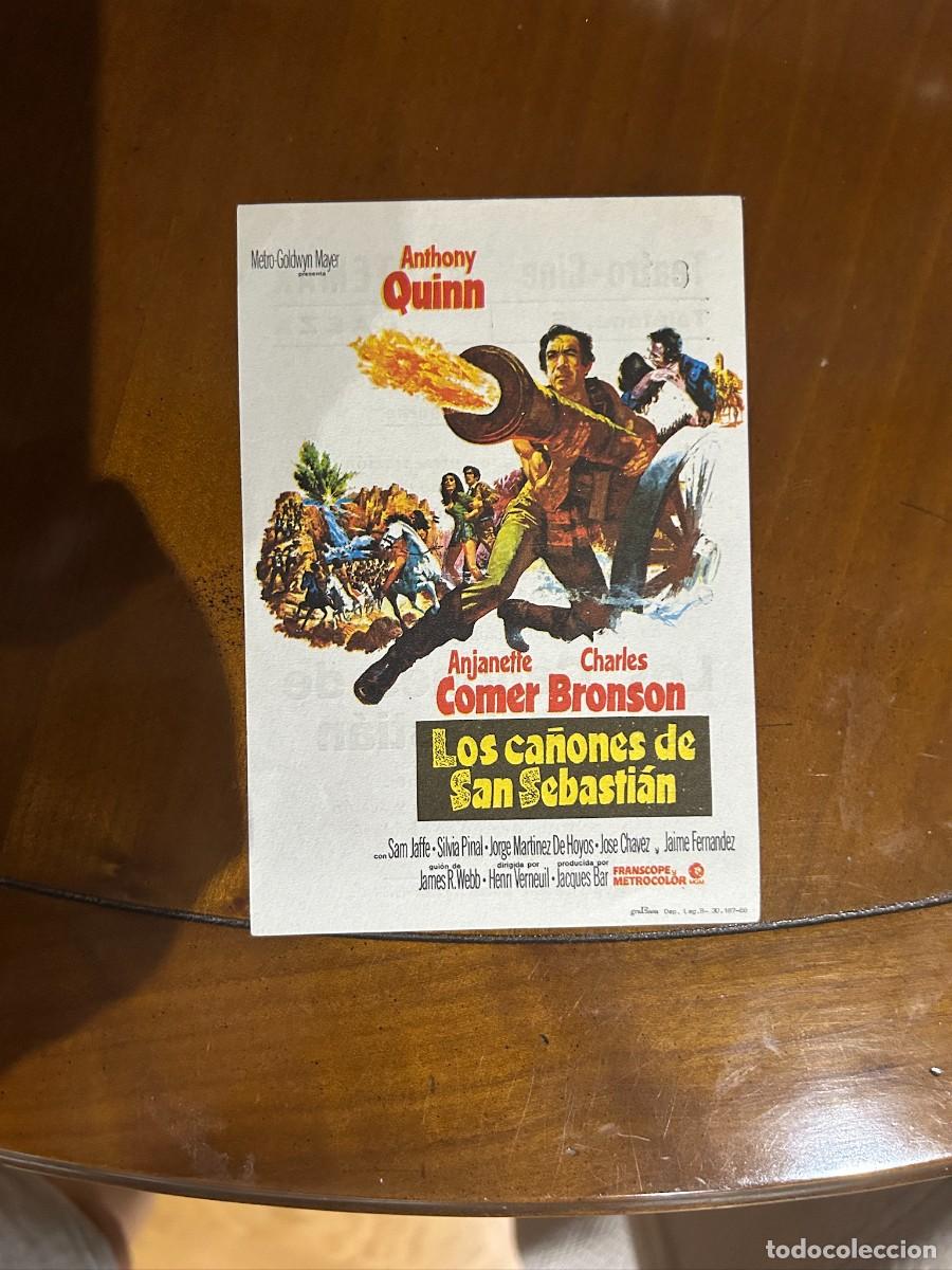 Cine: 1547 los ca&ntilde;ones de san sebastian cine montemar baeza con publicidad buen estado