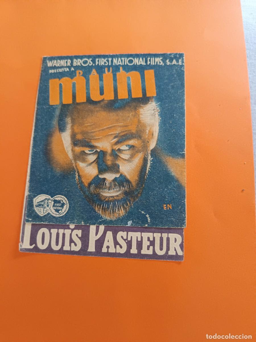 Cine: PROGRAMA DE CINE LA TRAGEDIA DE LOUIS PASTEUR PAUL MUNI - Foto 1