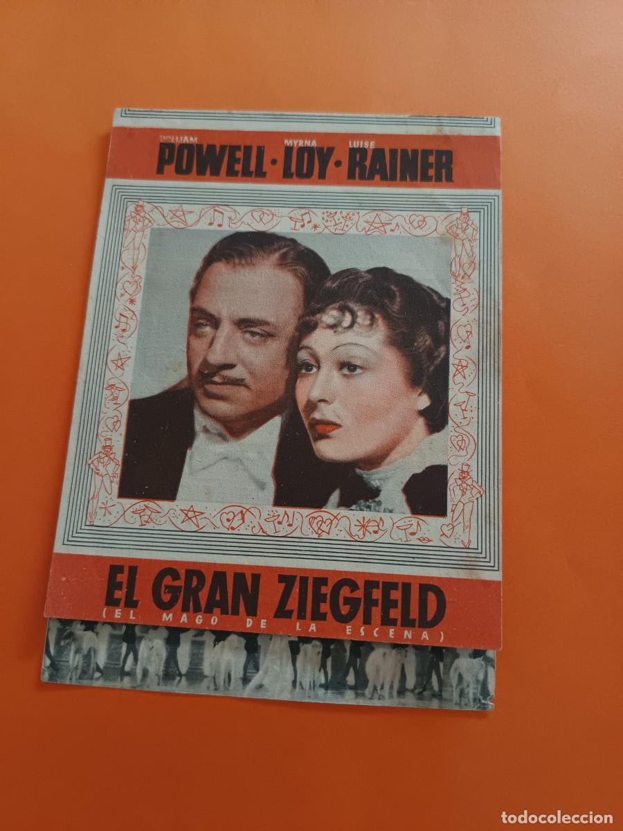Cine: PROGRAMA DE CINE EL GRAN ZIEGFELD WILLIAM POWELL