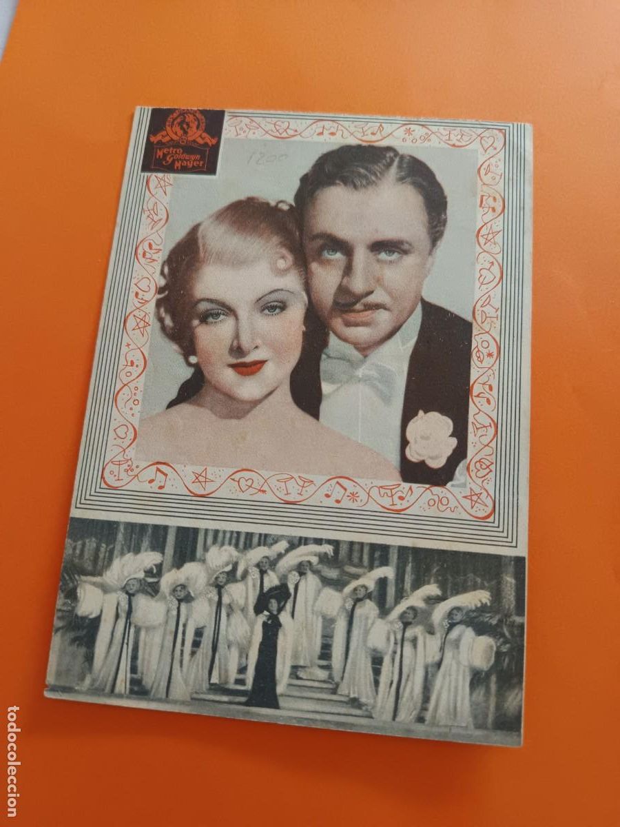 Cine: PROGRAMA DE CINE EL GRAN ZIEGFELD WILLIAM POWELL - Foto 2