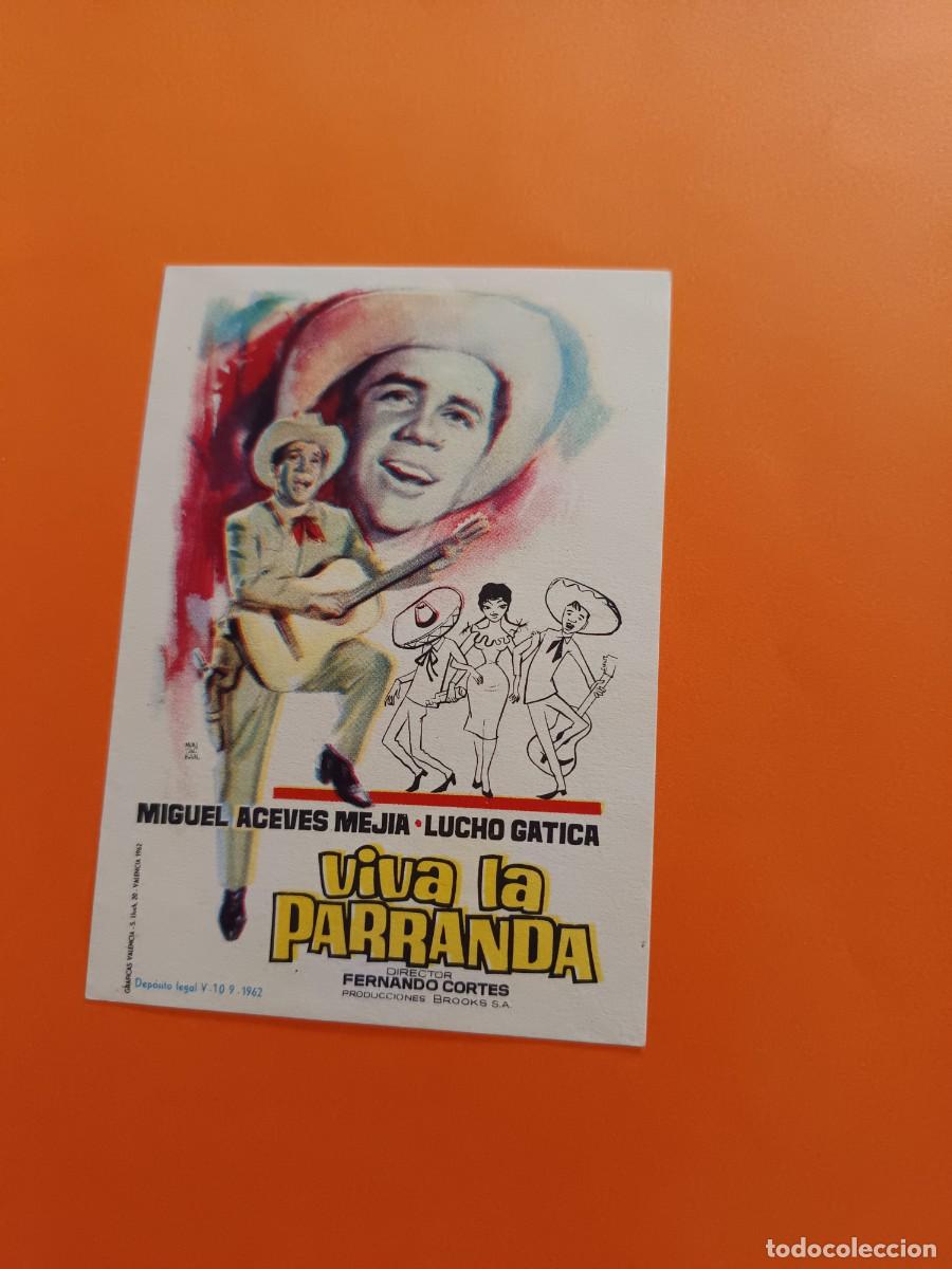 Cine: PROGRAMA DE CINE VIVA LA PARRANDA MIGUEL ACEVES MEJIA