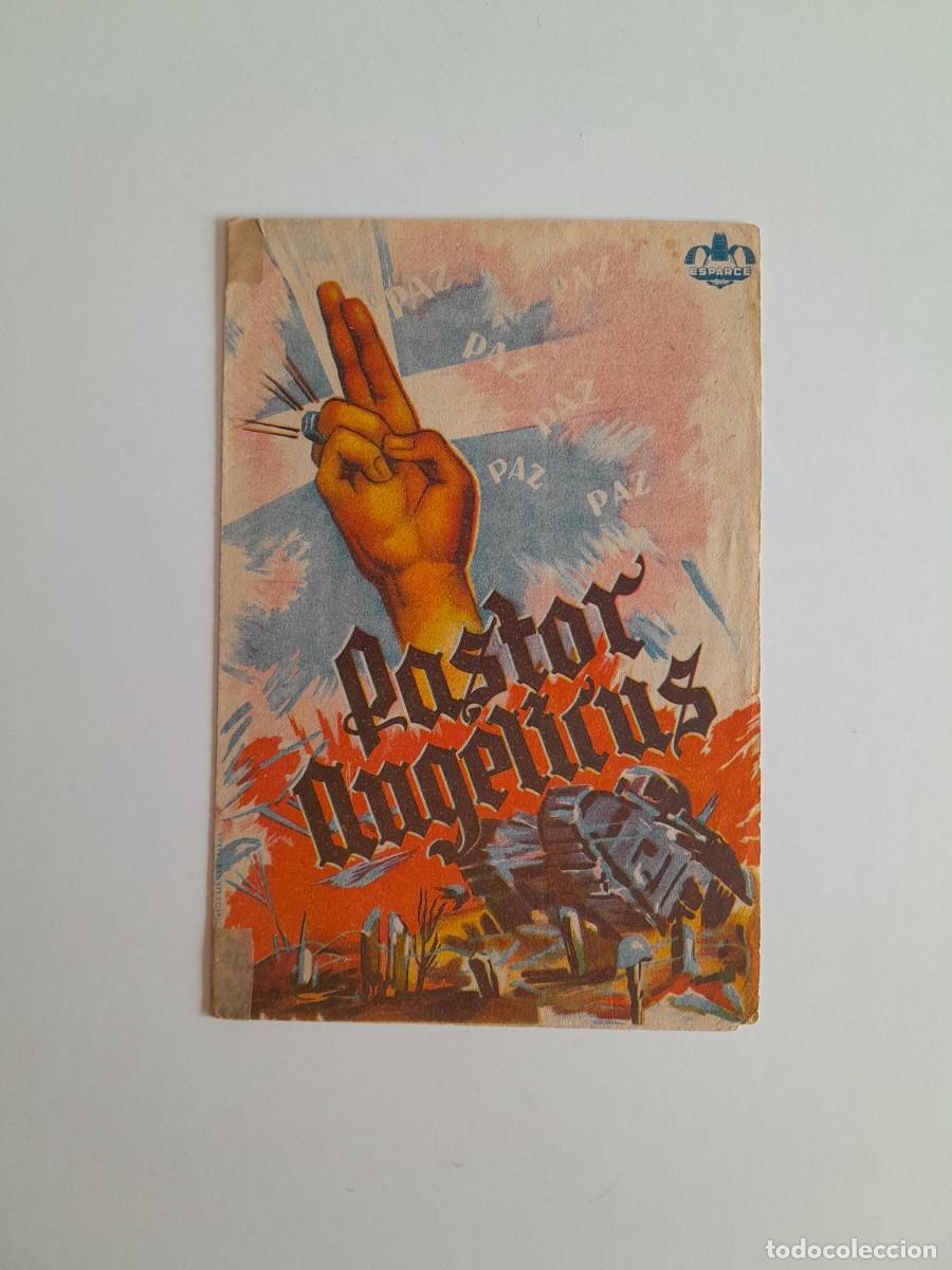 Cine: PROGRAMA DE CINE PASTOR ANG&Eacute;LICUS (TEATRO PRINCIPAL, 1942)