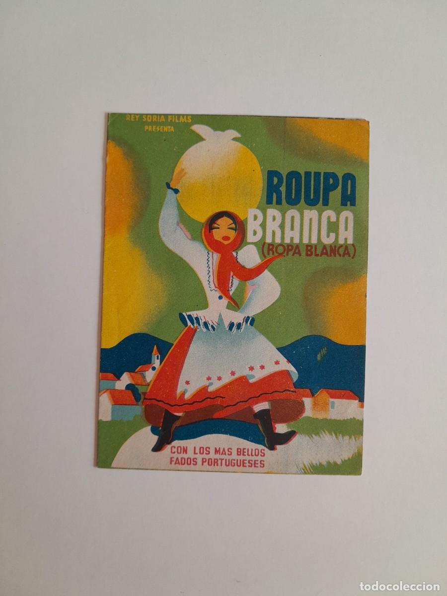 Cine: PROGRAMA DE CINE ALDEIA DA ROUPA BRANCA (c.1940) - Foto 1
