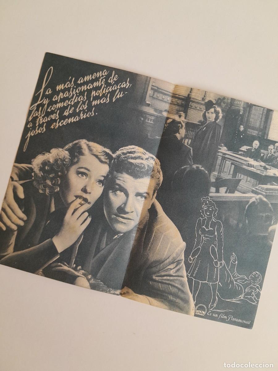 Cine: PROGRAMA DE CINE LA NOCHE DEL 16 DE ENERO (CINE AVENIDA, 1944) - Foto 2