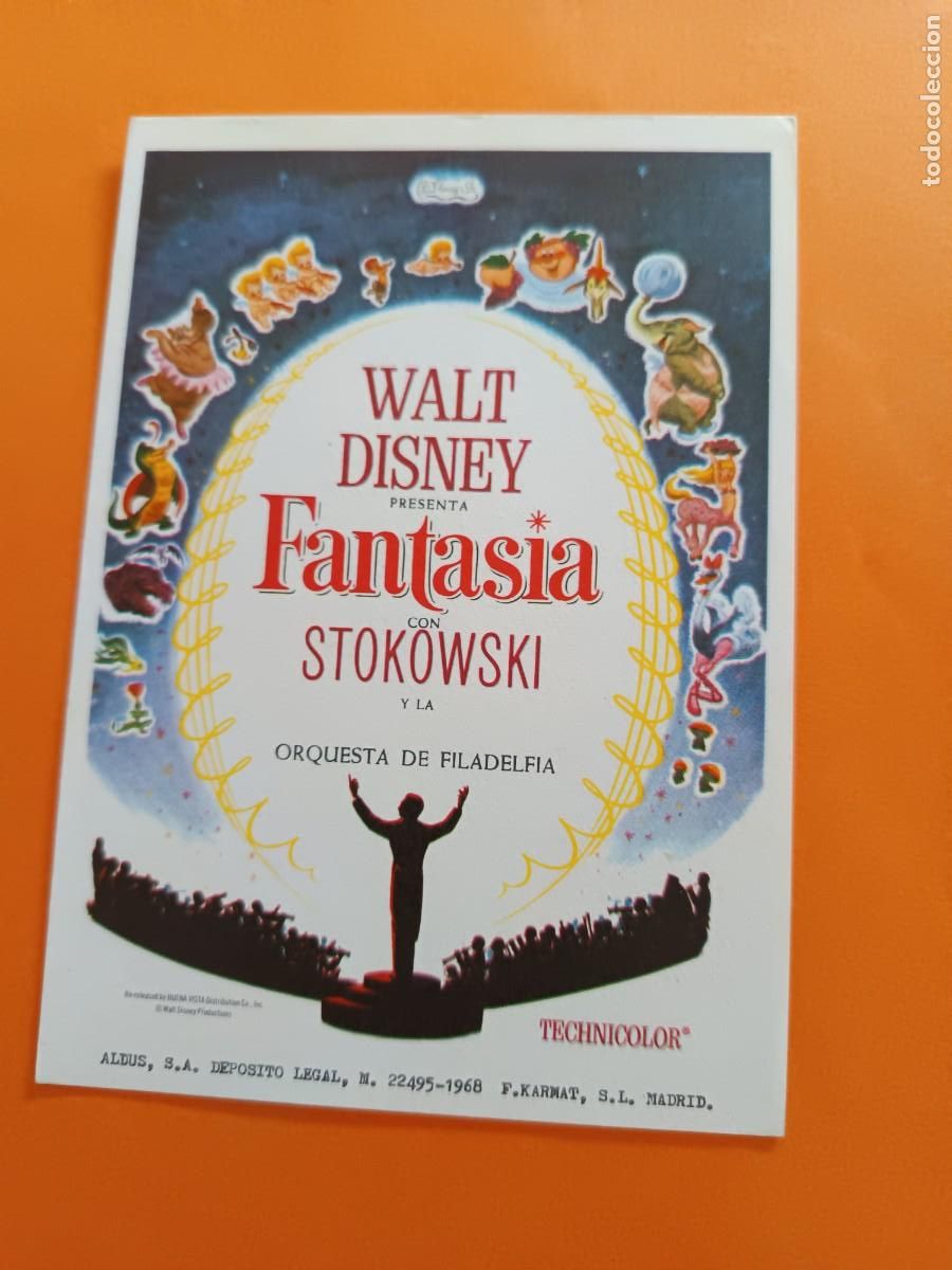 Cine: PROGRAMA DE CINE FANTASIA WALT DISNEY - Foto 1