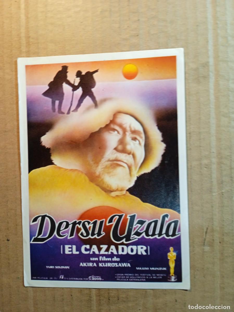  Flyers Publicitaires de films Anciens: FOLLETO DE MANO CON PUBLICIDAD DERSU UZALA EL CAZADOR