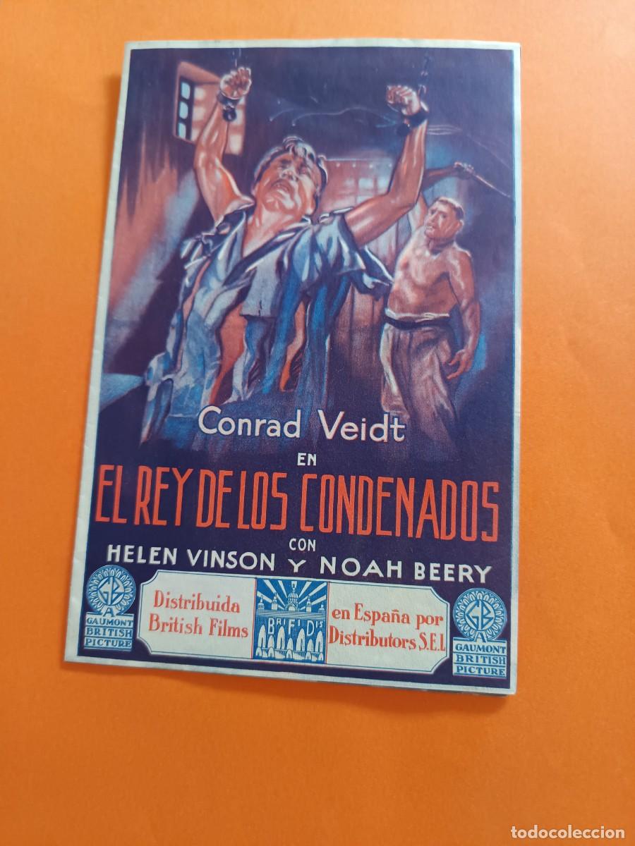 Cinema: PROGRAMA DE CINE EL REY DE LOS CONDENADOS CONRAD VEIDT