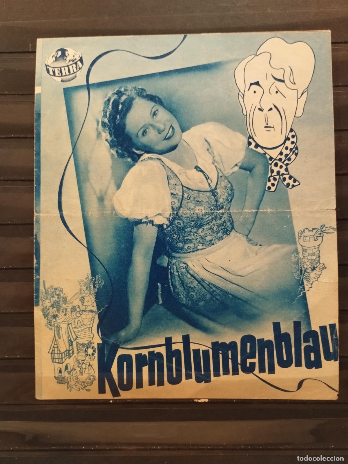 Cine: FAC PROGRAMA DE CINE ALEMAN. &rdquo;KORNBLUMENBLAU. MUSICAL. DOBLEZ HORIZONTAL