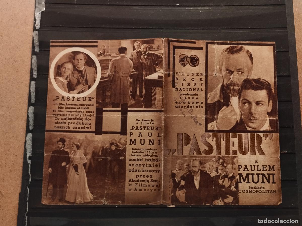 Cine: FAC PROGRAMA DOBLE DE CINE POLACO. &rdquo; PASTEUR&rdquo;. VARIOS DOBLECES. - Foto 1