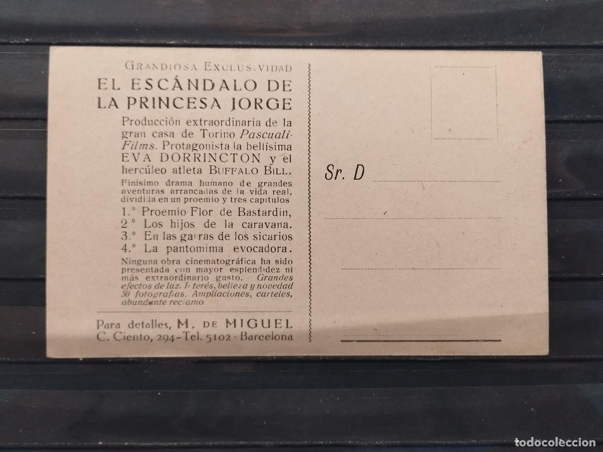 Cine: FAC PROGRAMA TIPO TARJETA. EL ESCANDALO DE LA PRINCESA JORGE. PERFECTA. - Foto 2