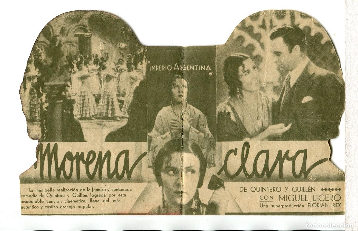 Cine: MORENA CLARA, con Imperio Argentina. - Foto 2