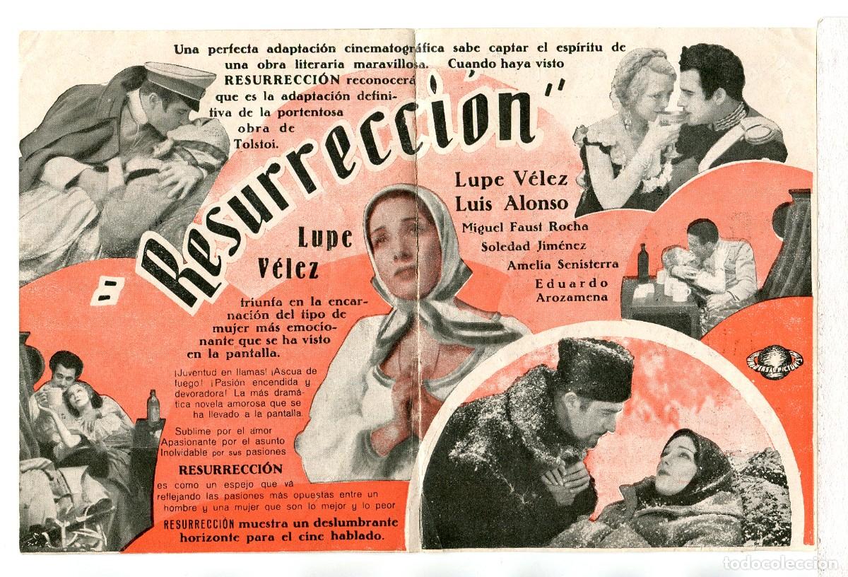 Cine: RESURRECCI&Oacute;N, con Lupe Velez. - Foto 2
