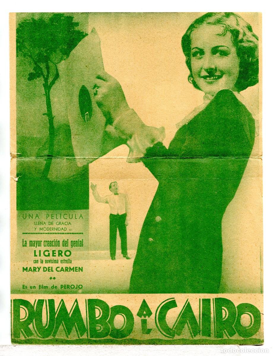 Cine: RUMBO AL CAIRO, con Miguel Ligero. - Foto 1