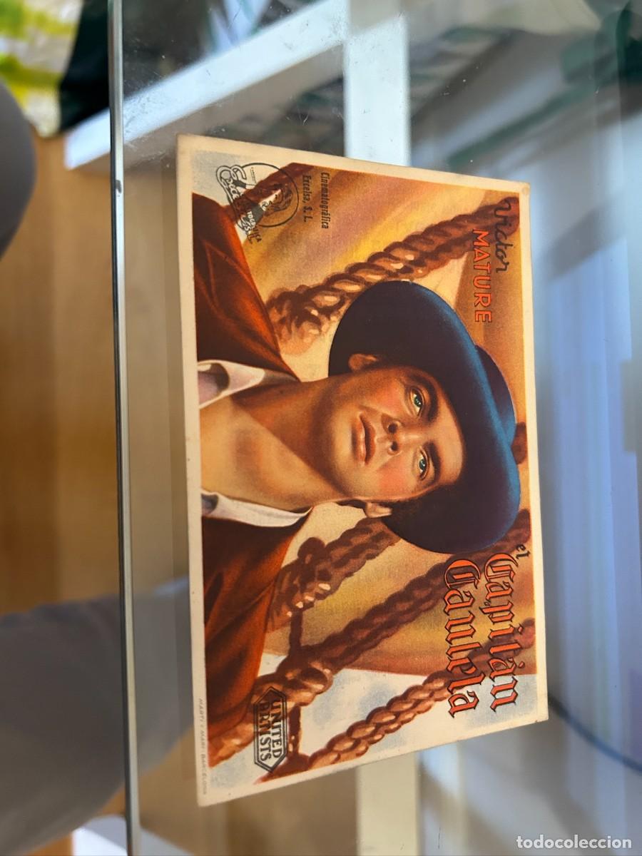 Cine: 1572 EL CAPITAN CAUTELA SALON ROMEA CASTELLON CON PUBLICIDAD BUEN ESTADO