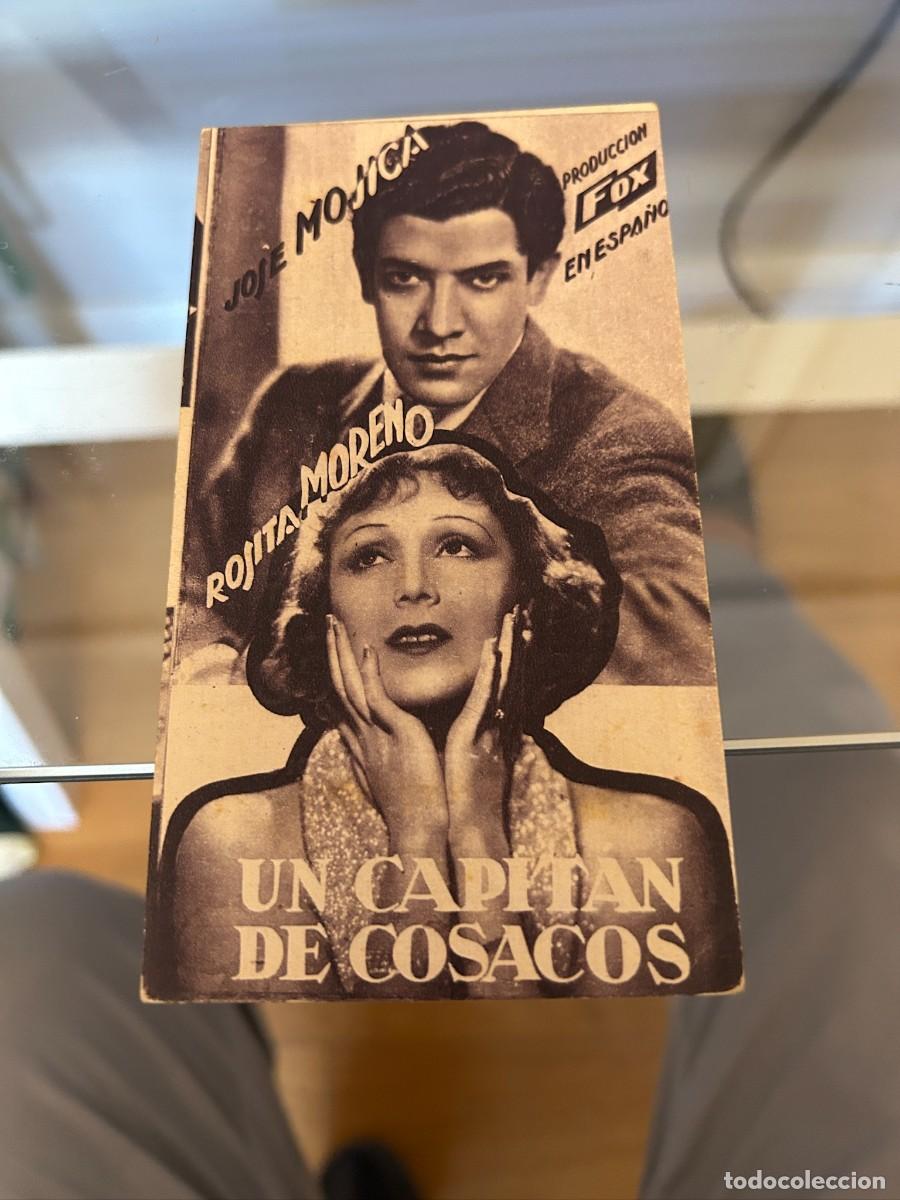 Cine: 1575 UN CAPITAN DE COSACOS POPULAR CINEMA CON PUBLICIDAD BUEN ESTADO