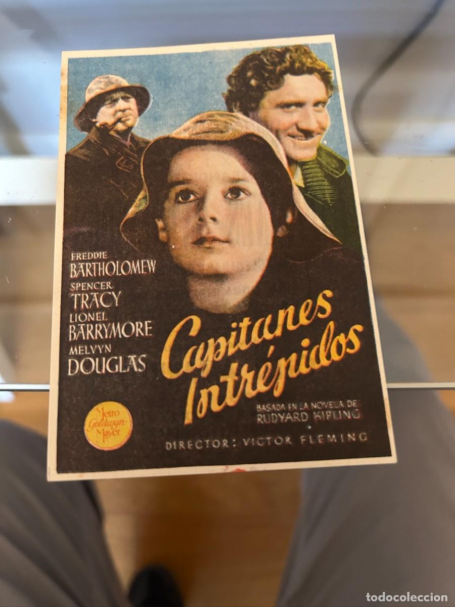 Cine: 1583 CAPITANES INTREPIDOS CINE RIALTO CASTELLON CON PUBLICIDAD BUEN ESTADO