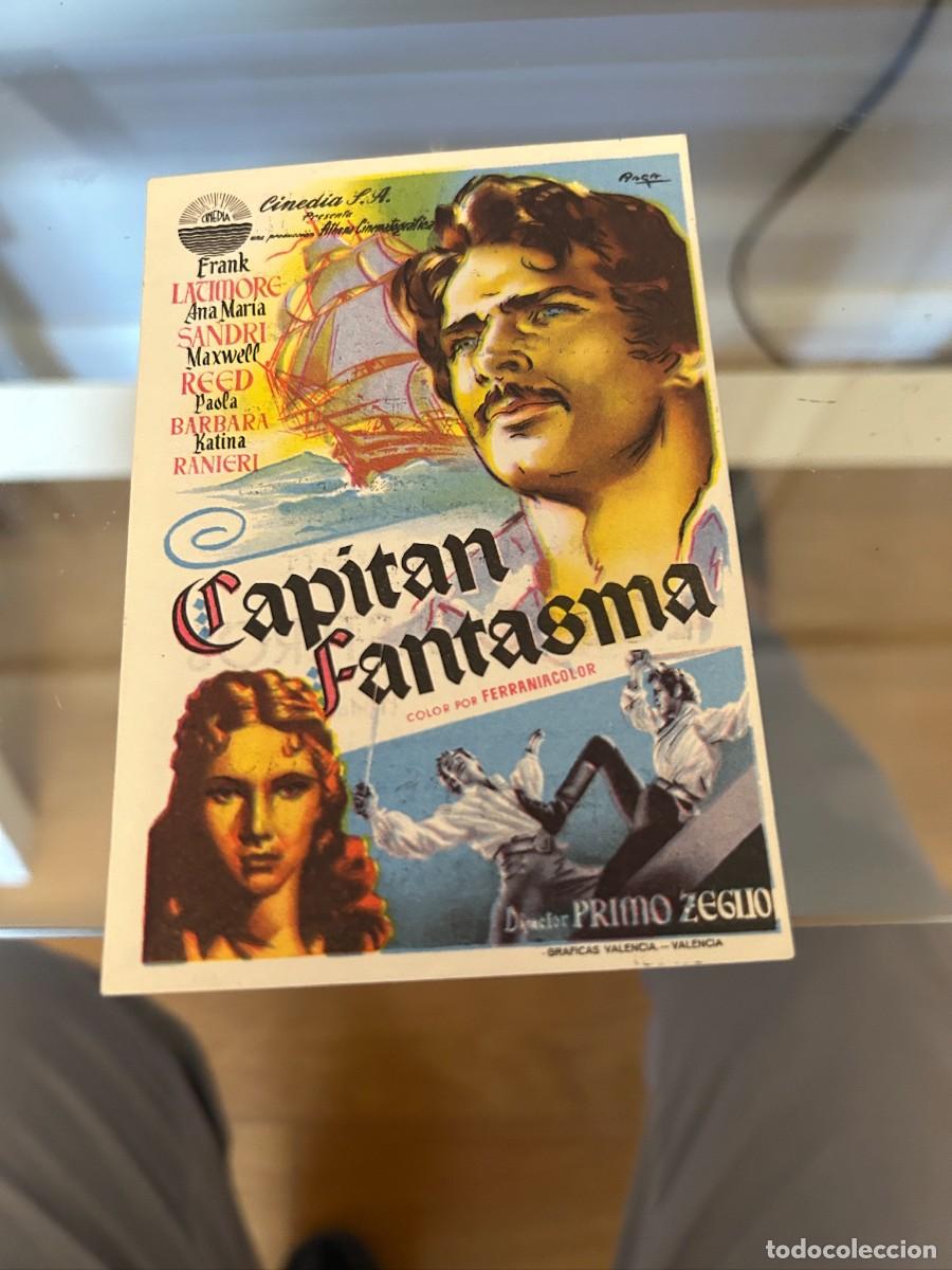 Cine: 1584 EL CAPITAN FANTASMA CINE KURSAAL REUS CON PUBLICIDAD BUEN ESTADO