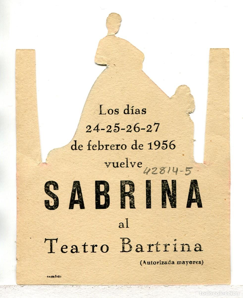 Cine: SABRINA, con Audrey Hepburn. - Foto 2