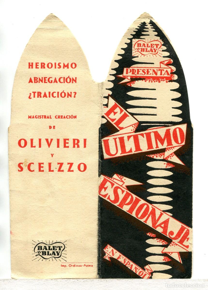 Cine: EL &Uacute;LTIMO ESPIONAJE, de Olivieri y Scelzzo. - Foto 1